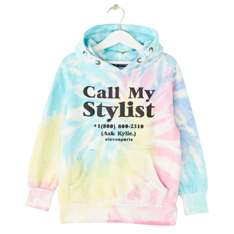 Picture of ELV0403 HOODY FLEECY  4-16 YEARS  UNISEX ”CALL MY STYLIST